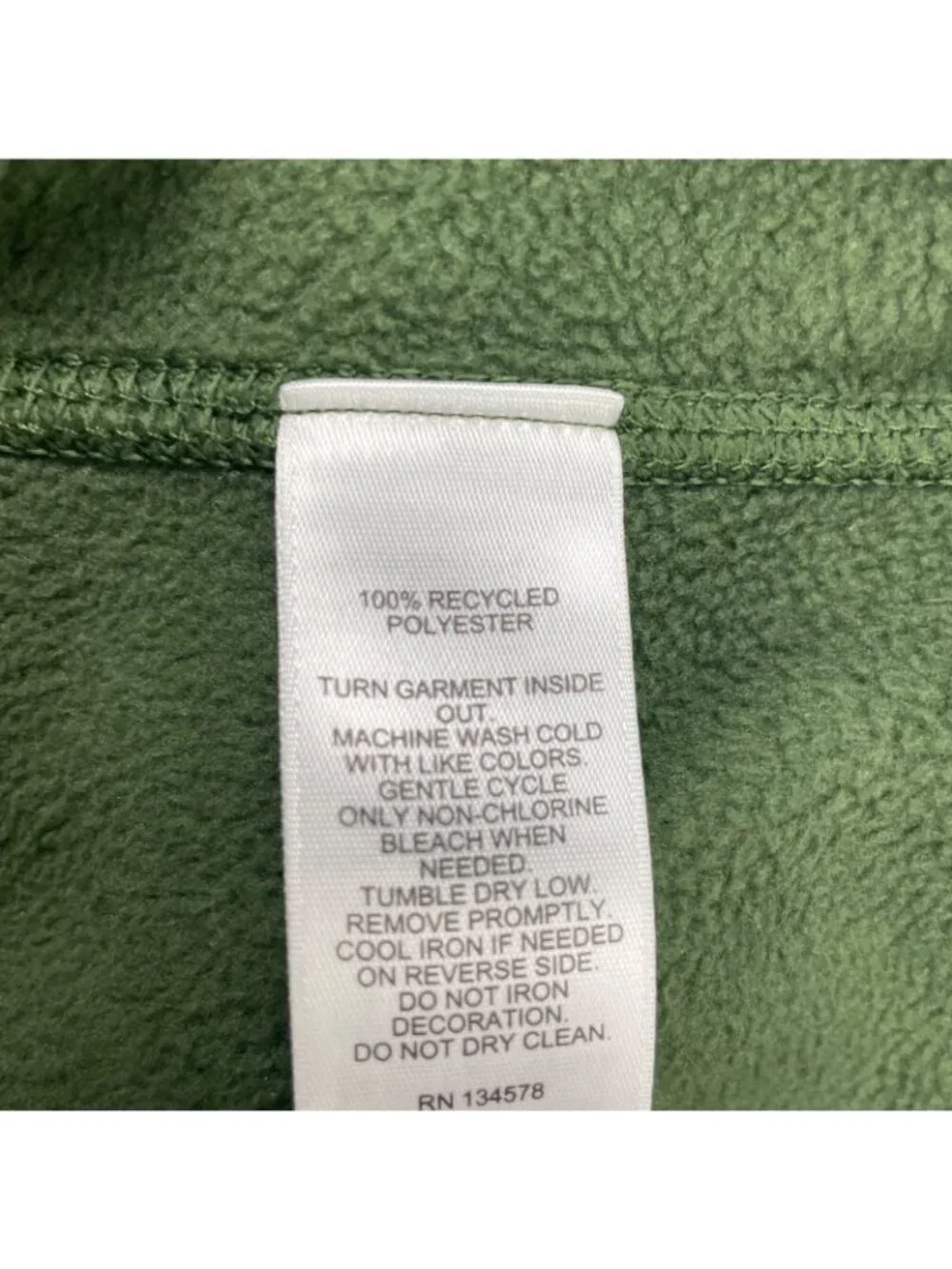 Vineyard Vines Men's Fleece Shep Shirt 1/4 Snap Button Pullover Green • XL_4